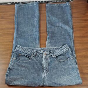 Duluth Trading Company Women's Straight Leg Blue Jeans‎ 4 x 31" Mistagged